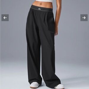 NWT ALO Suit Up Trouser in Black Size Small